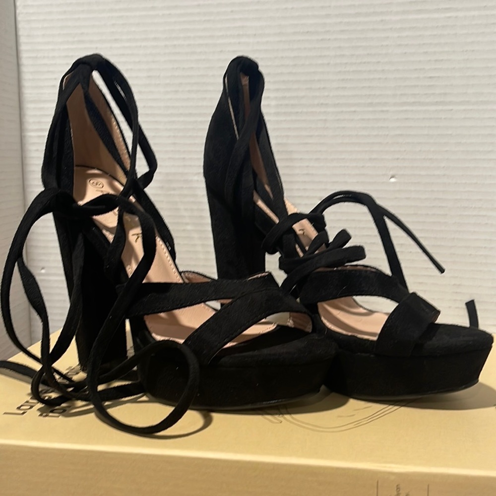 Black Allegra K heels